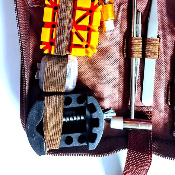 Watch Repair Kit by King'sdun Professional 168 Piece Tool Set w/Zipper Case NEW! - Picture 3 of 16